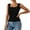 Black, variant on Essentials Womens Tank Tops Camisole Comfortable Wide Strap For Everyday Wear Seamless With Full Coverage Soft Fabric Y2K Cami Undershirts