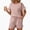 Red, variant on Stichou Women's 2 Piece Short Sleeve Outfits Casual 2026 Spring Summer Shorts Set Lounge Matching Sets with Pockets Red M