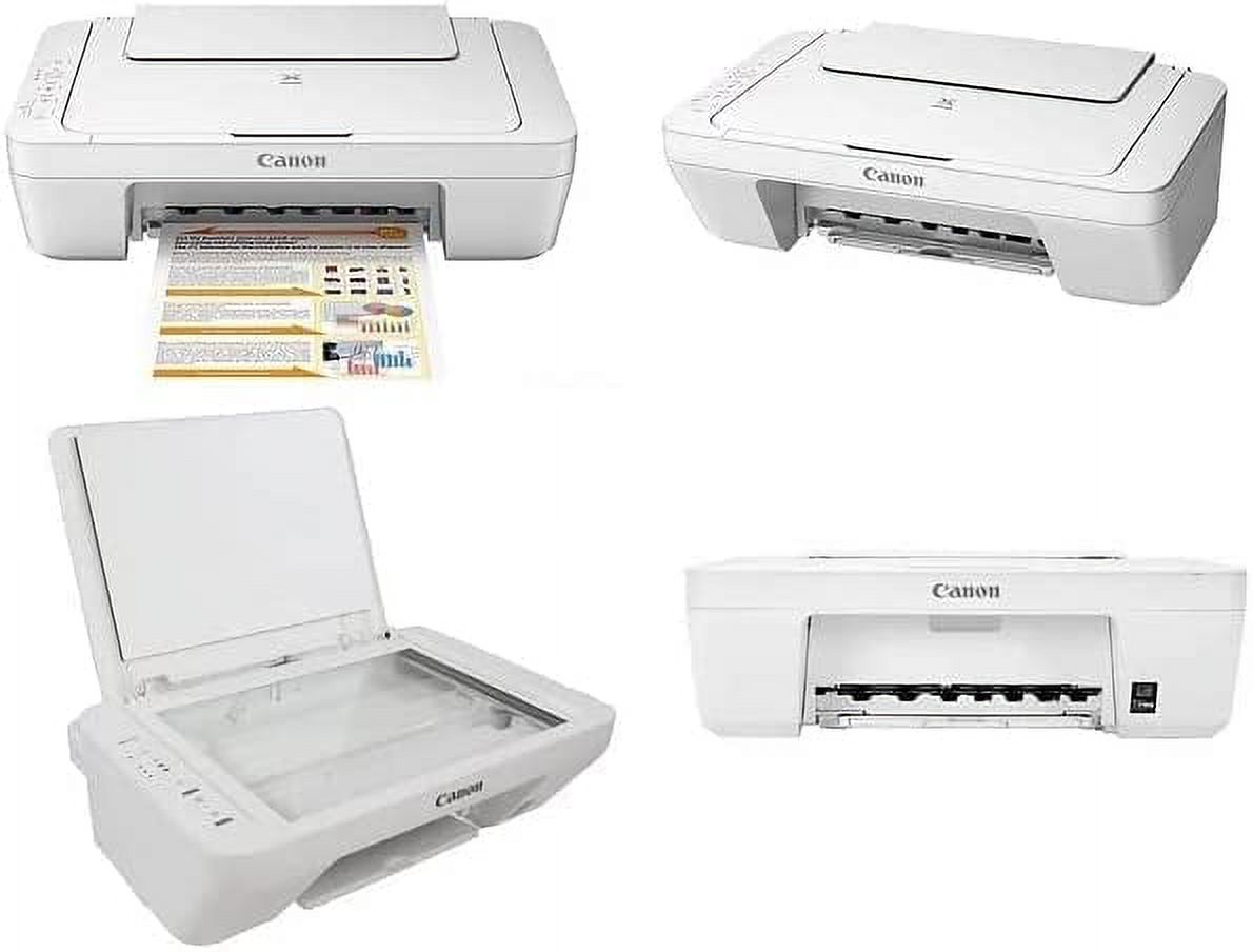 Canon PIXMA MG2520 - Multifunction printer - color - ink-jet - 8.5 in x 11.7 in (original) - A4/Legal (media) - up to 8 ipm (printing) - 60 sheets - USB 2.0 - image 4 of 5
