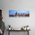 thumbnail image 2 of Great Big Canvas "Chicago City Skyline in the Evening"  by Circle Capture Peach Pale Blue   Wrapped Canvas Print Wall Artwork, 2 of 7