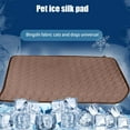 thumbnail image 5 of Under $1 GFHFHITJ Dog Bed Summer Cool Mat Sleeping Pad Water Absorption Top Bottom Materials Safe Easy Carry Keep Cool For Pet Kids and Adults., 5 of 8