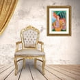 thumbnail image 3 of Nils Dardel 19x24 Gold Ornate Framed and Double Matted Museum Art Print Titled - Mare Rolf (1888-1964) (1910s), 3 of 4