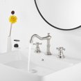 thumbnail image 2 of 8" Widespread Bathroom Basin Faucet Vanity Sink 2 Handle Tub Waterfall Mixer Tap, 2 of 8
