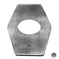 thumbnail image 1 of Westbrass D503-07 Plaque de Réfection 1 Trou pour Mixet en Nickel Satiné, 1 of 1