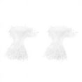 thumbnail image 2 of 2500 Pieces White Snap Lock Pins Loop Price Tag Fastener 5 inch 130mm, 2 of 6
