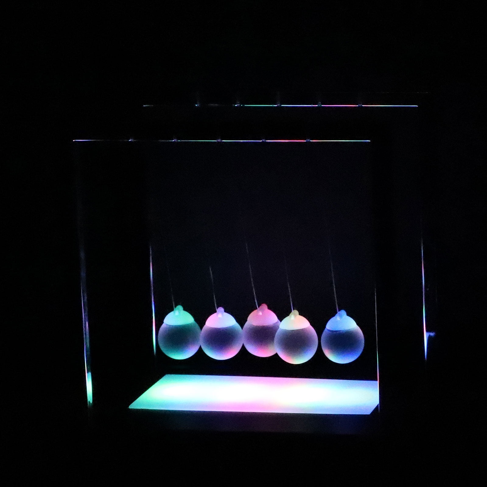 led newton's cradle