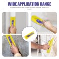 thumbnail image 2 of Phenofice Truelle de Maçonnerie Plastique Jaune Réparation de Mur Travaux de Construction 1Pcs, 2 of 8