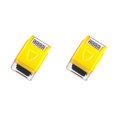 thumbnail image 4 of jesticaly Manual Confidential Roller Stamps ID for Protection Information Data Smear Craft Theft Guard Ink Seal Rollers Yellow 2Set, 4 of 6