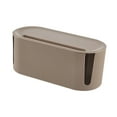 thumbnail image 2 of GROWTH TANK Cable Management Box Container Cord Organizer for Computer Wires Home Office khaki, 2 of 9