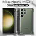 thumbnail image 2 of Funda transparente de lujo Original para Samsung Galaxy, funda de silicona para Samsung Galaxy S23, 22, 21, 20, Ultra Plus, A34, A54, A53, A52, A12, A73, accesorios, 2 of 5