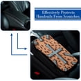 thumbnail image 5 of Easter Soft Comfortable Furry Printed Car Armrest Cover 12.5x8.2 Inch Armrest Accessory, 5 of 6