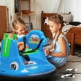 thumbnail image 5 of TOBBI-TOYS 12V Kids Bumper Car Battery Powered Ride on with Remote Control LED Lights, 360 Spin Music for 3-8 Year Old Boys Girls, 5 of 8