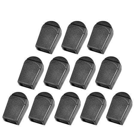 MEIBUTYUP 40Pcs Multi Function Plastic ng Clip Fixed Clamp for Belt Accessories Black