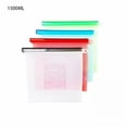 thumbnail image 1 of Reusable Silicone Food Storage Bag, Silicone Food Bag with Clip Freezer Storage, 1 of 5
