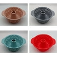 Silicone Hollow 10 Inch Spiral Grain High Temperature Silicone Chiffon
