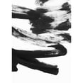 thumbnail image 3 of Lehnhardt, Iris 11x14 Black Modern Framed Museum Art Print Titled - Black and White Strokes 5, 3 of 5