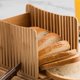 thumbnail image 2 of Rebanadora De Pan De Bambú Premium, Máquina Rebanadora De Pan, Cortador De Pan Plegable, Herramienta De Pan Para El Hogar Europeo, Molde Para Cortar Pan Kearding HA036942-00, 2 of 6
