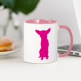 thumbnail image 3 of CafePress - Chihuahua Silhouette - 11 oz Ceramic Mug - Novelty Coffee Tea Cup, 3 of 4