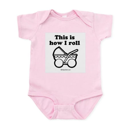 

CafePress - This Is How I Roll / Baby Humor Infant Bodysuit - Baby Light Bodysuit Size Newborn - 24 Months