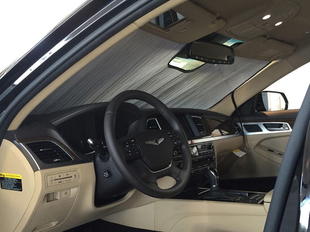HeatShield, The Original Windshield Sun Shade, CustomFit for Genesis