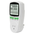 thumbnail image 1 of Energy Monitor 0.000KWh 9999KWh Power Meter Plug 0-16A Intelligent Electricity Usage Monitor for Home Office Energy Consumption, 1 of 7