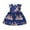 1-Dark Blue1565, variant on Kiijoy Baby Girls Easter Bunny Dress Cotton Ruffle Sleeveless Skater Dress, Sizes 2-3