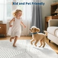 thumbnail image 5 of FairOnly 9'x12'Soft Low Pile Area Rug Machine Washable Non Slip Stain Resistant Rugs for Living Room Bed Room, 5 of 7