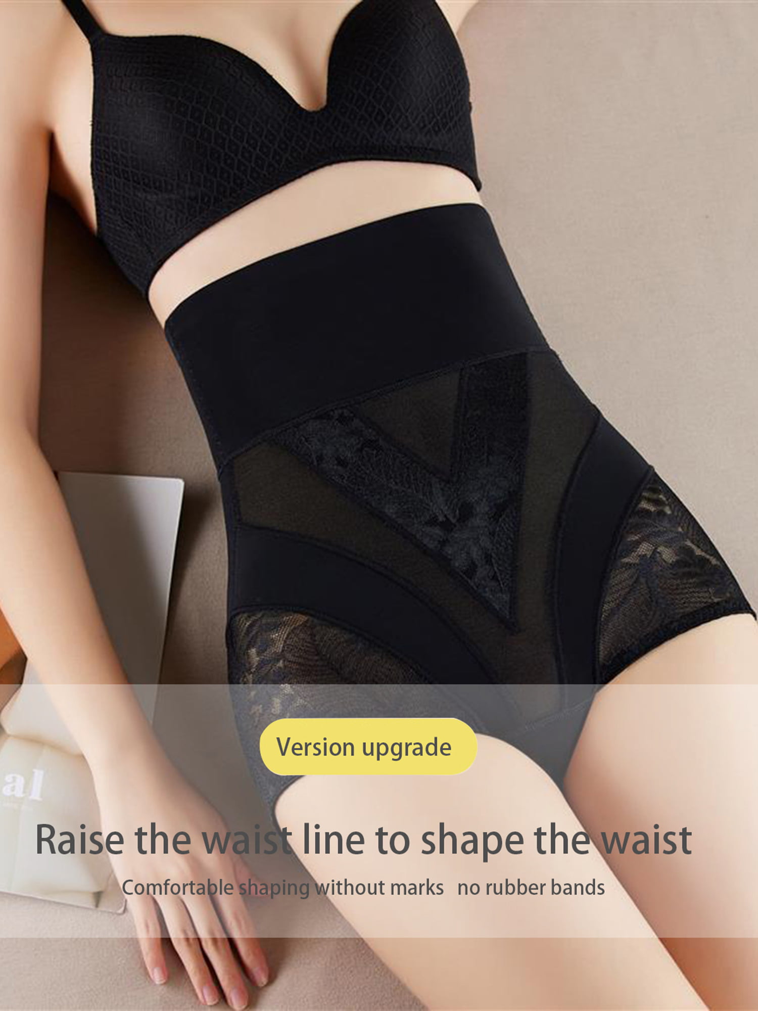 Women Shapewear Tummy Control Panty Postpartum Recovery Shaper Lace Panties  High Waist Underwear Tightening Body Shaping Briefs,M/L/XL/XXL/XXXL 