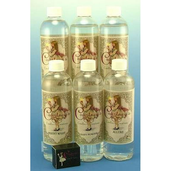 Liter Gift Pack Fragrance Lamp Oil and Free Wick - LOVELY LAVENDAR