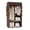Brown-2 Row - 34.5'' Wide, variant on Closet Organizer Black 2 Row - 34.5'' Wide Free Standing Bedroom Storage