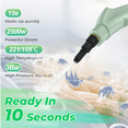 thumbnail image 3 of JMDLWZ Steam Cleaner 2500W High Pressure Handheld Steamer for Cleaning Portable Steam Cleaner for Home Use High-Temperature Steamer Cleaner for Car Detailing, Kitchen, Bathroom, Grout and Tile, 3 of 8