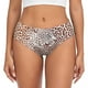 thumbnail image 1 of Fotbe Leopard Brown Calzones Estampados para Mujer – Ropa Interior de Algodón, Cómoda, Suave y Elástica-4X-Large, 1 of 6