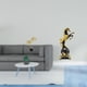 thumbnail image 2 of Figura Decorativa De Caballo De Iron Leaf, Estatua, Escultura Coleccionable, Adorno De Mesa Para Escritorio, Armario, Decoración De Interiores, Chimenea, Dormitorio, Sala De Estar., 2 of 8