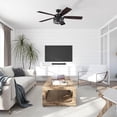 thumbnail image 6 of Open Box Honeywell Carnegie Ceiling Fan, Quiet Motor & Remote Control, 52", Blk, 6 of 12