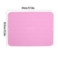 thumbnail image 6 of Worallymy Silicone Draining Mat Multi-function Water-proof Cup Saucer Tableware Dish Water Filter Pad, 6 of 6