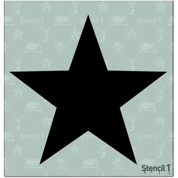 Stencil1 Star Stencil - 5.75" x 6"