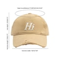 thumbnail image 3 of Womens Vintage Ball Cap Khaki Cute Baseball Cap Flat Cap, 3 of 4