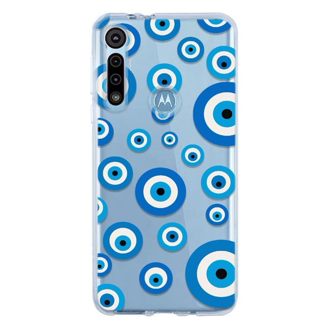 Funda para Moto One Macro InstaCase Protector para Moto One Macro Antigolpes Ojo Turco