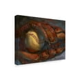 thumbnail image 2 of Trademark Fine Art 'Baseball And Mitt' Canvas Art by Hall Groat Ii, 2 of 3