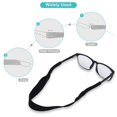 thumbnail image 3 of Lot de 5 Courroies pour Lunettes, Sangle de Support pour Lunettes de Sport, Cordelette Réglable pour Lunettes, Sangle pour Lunettes de Soleil pour Hommes Femmes Enfants, 3 of 9