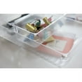 Clear Plastic Set of 4 Drawer Organizers
