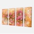 thumbnail image 2 of Spring Background with Little Flowers - Large Floral Canvas Artwork, 2 of 3