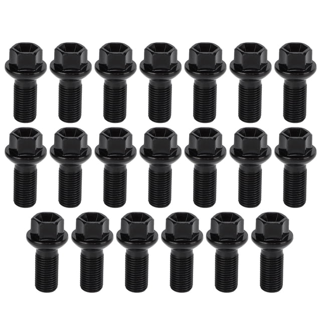 Perno de perno de rueda de 20 piezas 0009904907 0009906707 de repuesto para Mercedes‑Benz W163 W164 W211 W212 W219 Jadeshay A