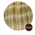 thumbnail image 1 of Straight Clip In Pu Hair Extensions Real Human Hair Brazilian Virgin Hairpiece 6pc/set Seamless Full 10-30" Natural Color, 1 of 5
