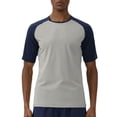 thumbnail image 1 of T Shirt with Pocket for Men Large Tall T Shirts Mens Tops Tee Shirts Shirt Packs Heat compatible with Machine for T Shirts Mens Shirts Packs Mod Bod Tops Men's Tee Shirts Shirts for Man Plain T, 1 of 4