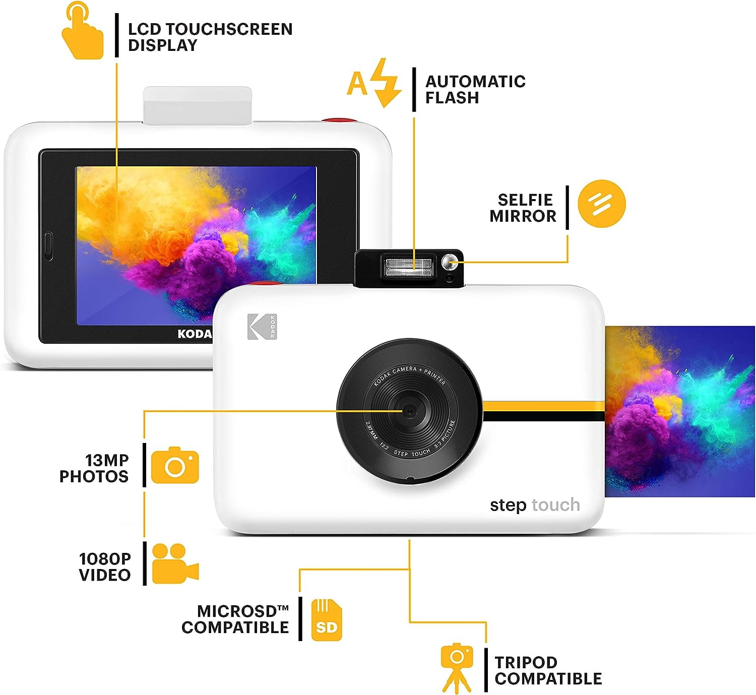 KODAK STEP TOUCH INSTANT PRINT DIGITAL CAMERA