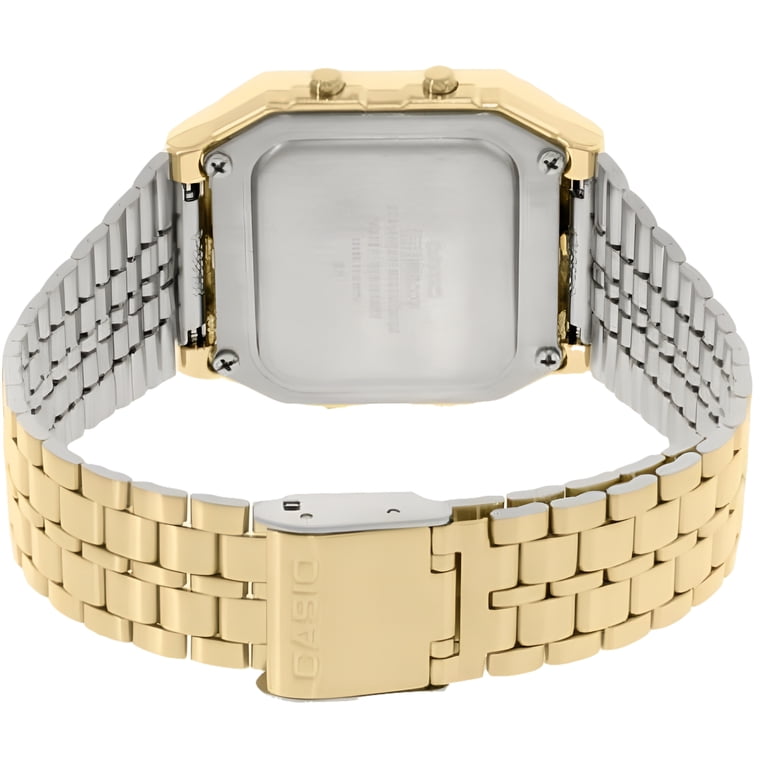 Casio, Men's Digital Retro Alarm Chronograph Watch, Gold - Walmart.com