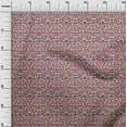thumbnail image 3 of oneOone Cotton Poplin Twill Peach Fabric Asian Suzani Sewing Fabric By The Yard Printed Diy Clothing Sewing Supplies 56 Inch Wide, 3 of 5