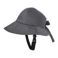 thumbnail image 4 of Sombrero de pescador para mujer, con visera para el sol, cómodo para playa y verano Gris, 4 of 9