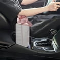 thumbnail image 6 of AuroraX Large-Capacity Water Bottles Clear 64 oz Press-Switch Sports Cups,Travel Carry Handle Leakproof Straw Lid Water Cup(Pink), 6 of 6
